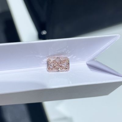 VS2-VVS2 CVD ল্যাব গ্রোন পিঙ্ক ডায়মন্ডস 1.5-3.0ct রেডিয়েন্ট ব্রিলিয়ান্ট কাট