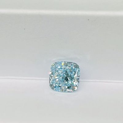 2.2ct-3.0ct ল্যাবরেটরিতে চাষ করা নীল হীরা VS1 ল্যাবরেটরিতে তৈরি রঙিন হীরা
