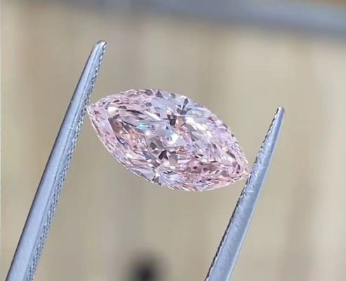 2.54ct সিভিডি ল্যাব প্রাপ্তবয়স্ক গোলাপী হীরা মার্কেজ উজ্জ্বল কাটা সার্টিফাইড