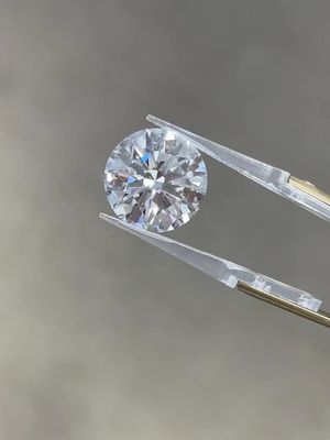 2.4ct আইজিআই সার্টিফাইড ল্যাবরেটরি চাষকৃত সিভিডি ডায়মন্ড কাট গোলাকার আকৃতি