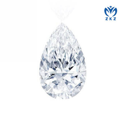 3.4ct ডি ভি এস গুণমান কোন Bowtie পিয়ার কাটা ল্যাব তৈরি CVD হোয়াইট ডায়মন্ড