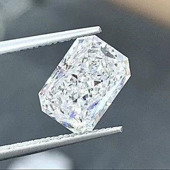 উচ্চ মানের 3CT ডি রঙ ভিএস স্পষ্টতা রেডিয়েন্ট আকৃতি ল্যাব সিভিডি ডায়মন্ড জিআইএ সার্টিফাইড